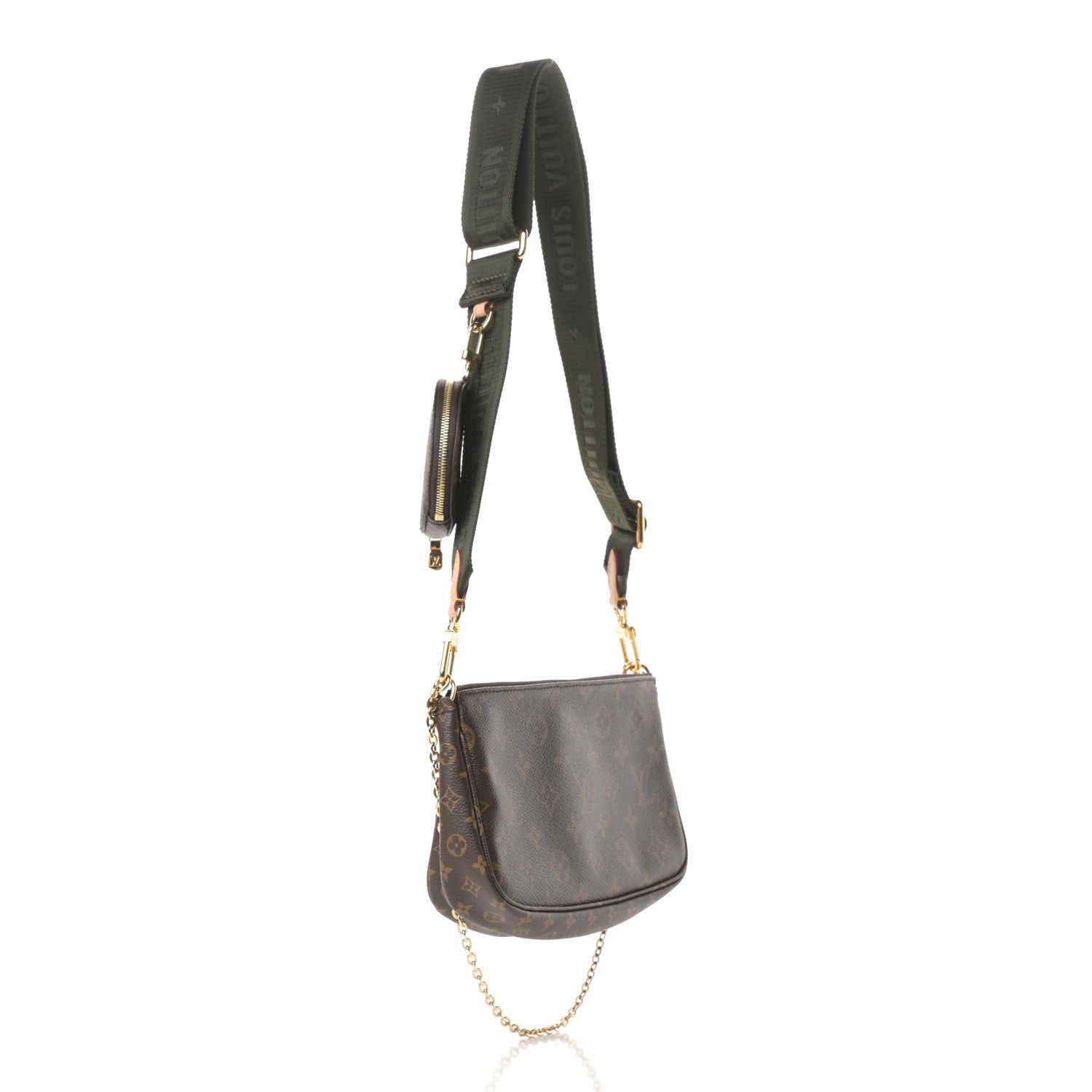 Louis Vuitton Monogram Multi Pochette Accessories Kaki 3 of 14