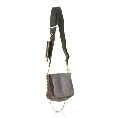 Louis Vuitton Monogram Multi Pochette Accessories Kaki 3 of 14