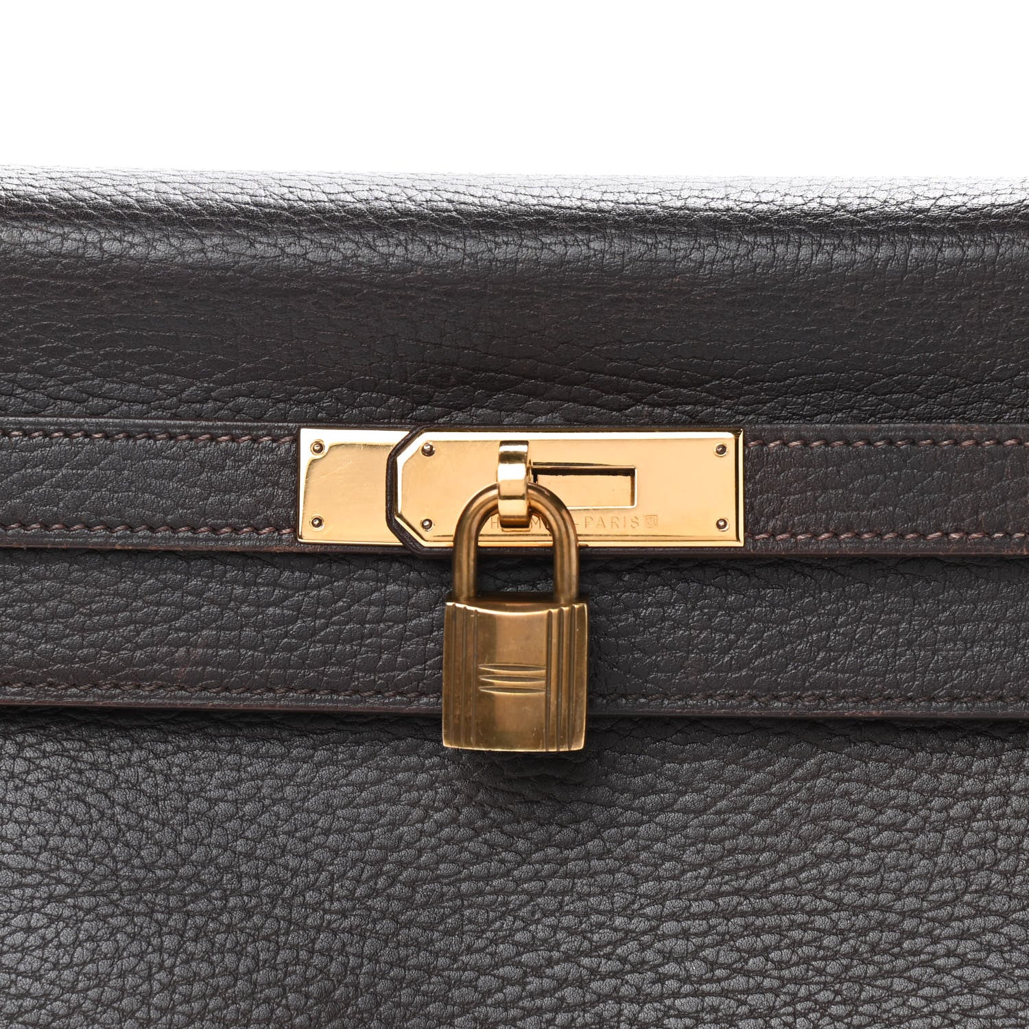 Hermes Ardennes Kelly Retourne 32 Chocolate 8 of 16