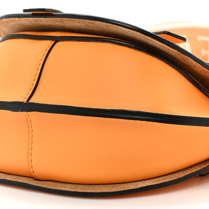 Loewe Calfskin Jacquard Mini Gate Dual Bag Mandarin 9 of 10