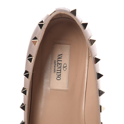 Valentino Garavani Nappa Rockstud Ballerina Flats 38.5 Poudre 9 of 10