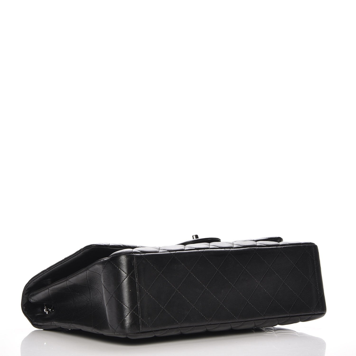 Chanel Lambskin Quilted Maxi Single Flap Black 4 of 8