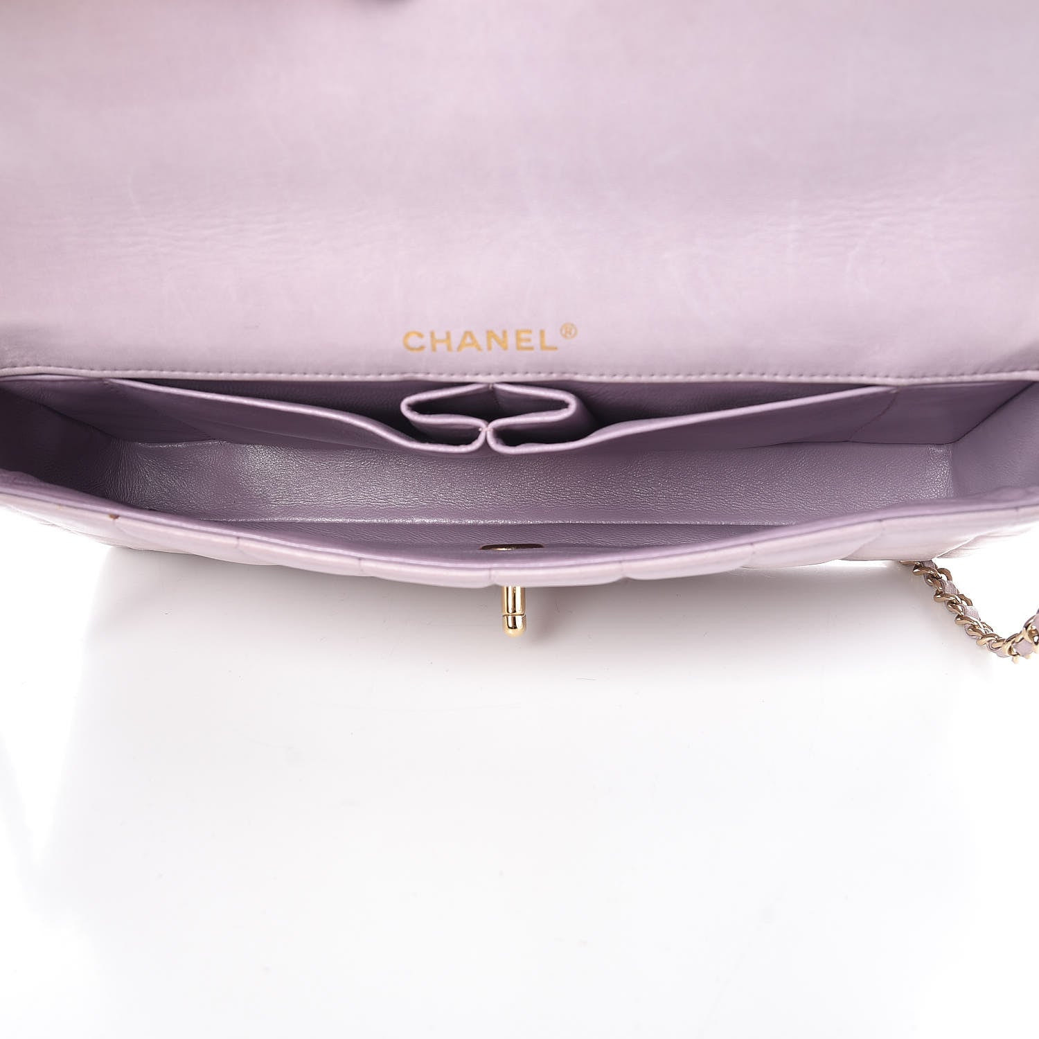 Chanel Lambskin East West Chocolate Bar Flap Pink 5 of 16
