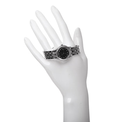Gucci Stainless Steel Diamond 27mm 5500L Quartz Watch Black 2 of 6