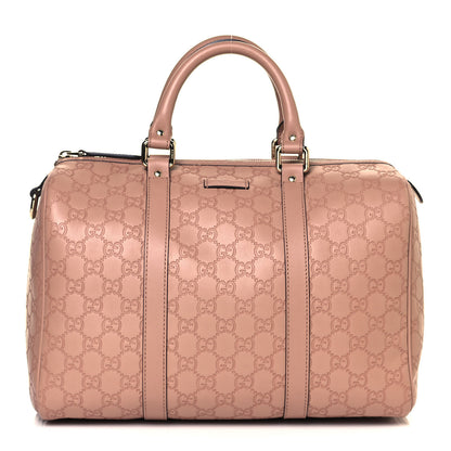 Gucci Guccissima Medium Joy Boston Winter Rose 1 of 12