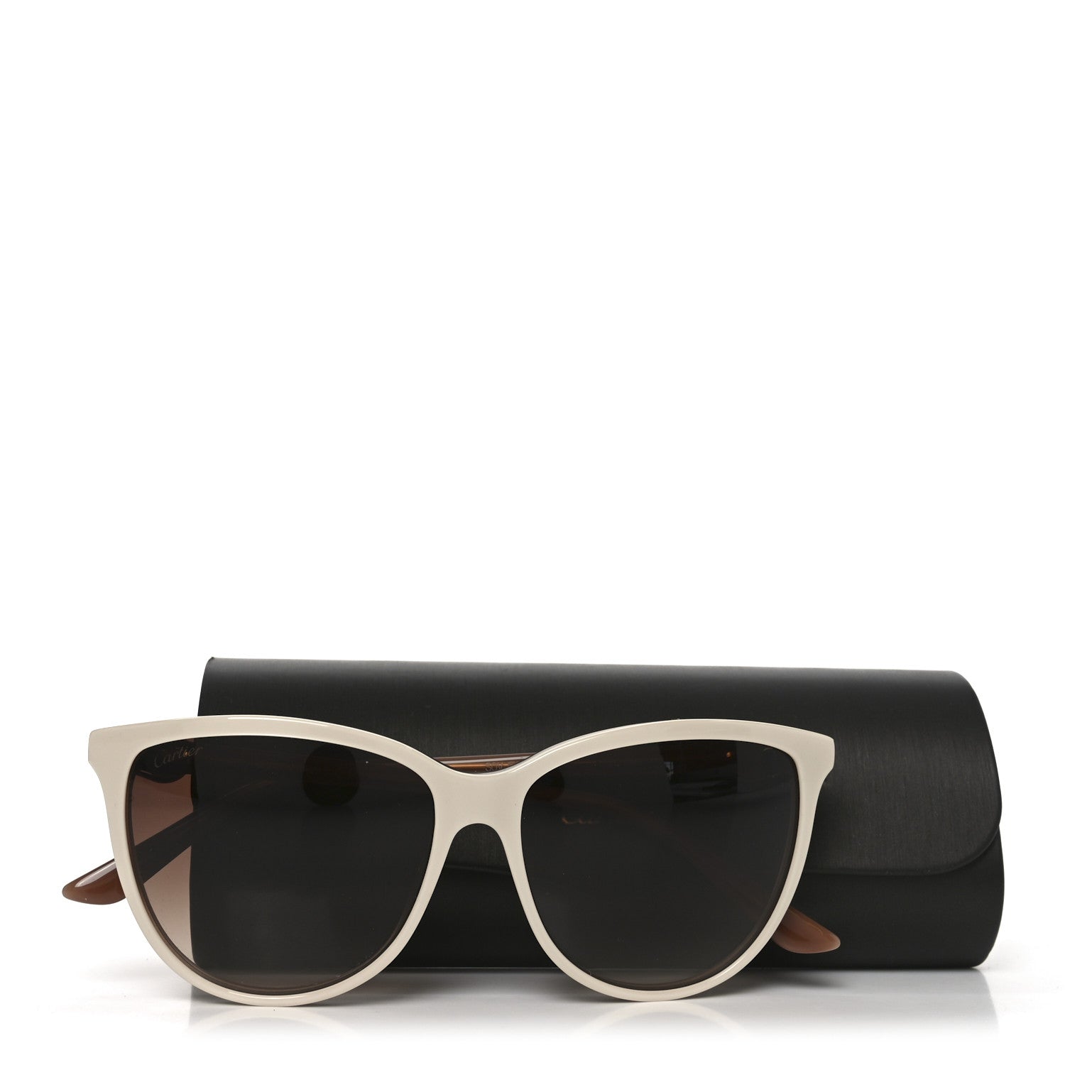 Cartier Aceate CT0186S Cat Eye Sunglasses Ivory 7 of 7