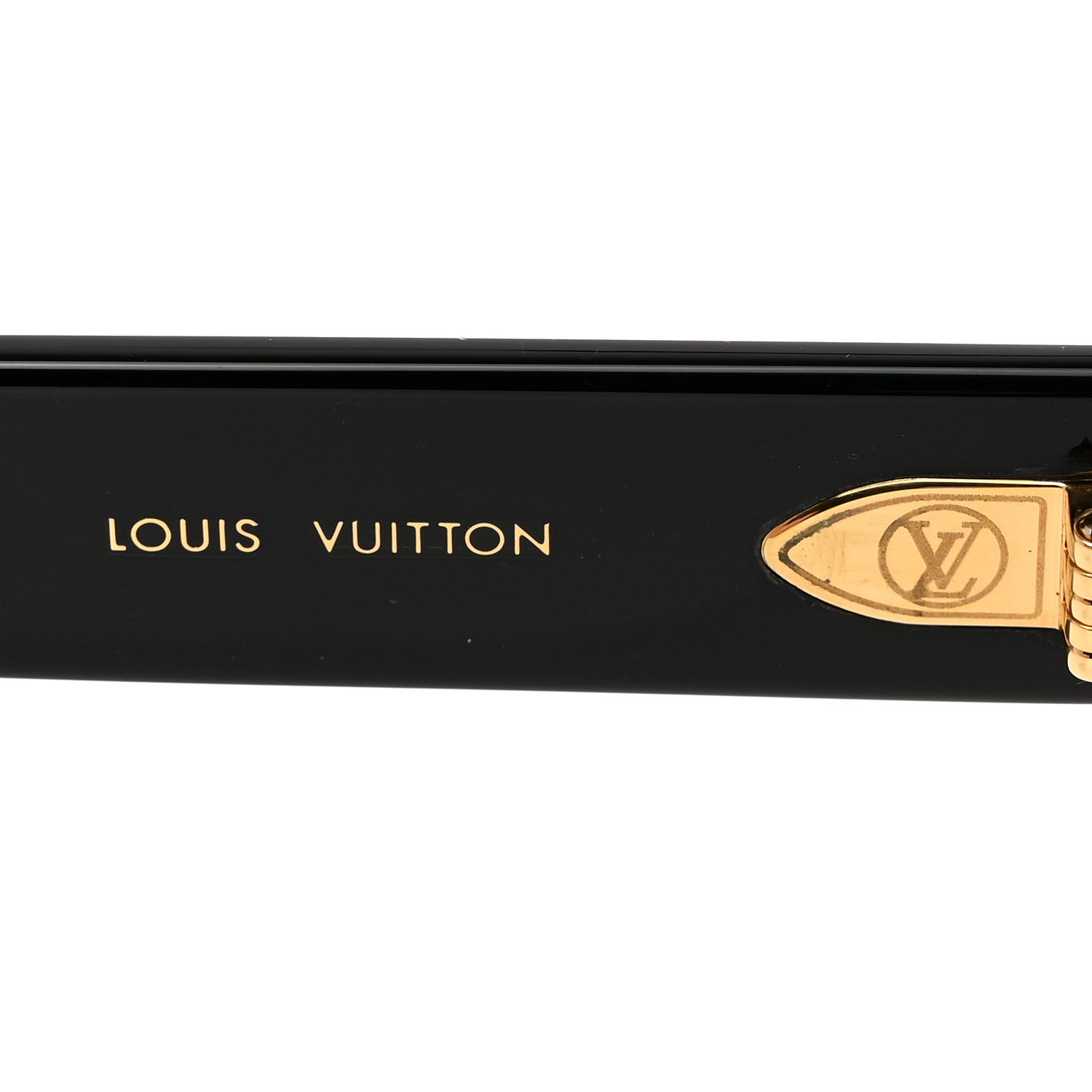 Louis Vuitton Acetate LV Circle Cat Eye Sunglasses Z2109W Black 5 of 7