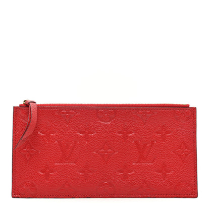 Louis Vuitton Empreinte Felicie Chain Wallet Zippered Insert Scarlet 1 of 6