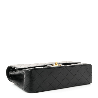 Chanel Caviar Quilted Medium Double Flap Black 4 of 10