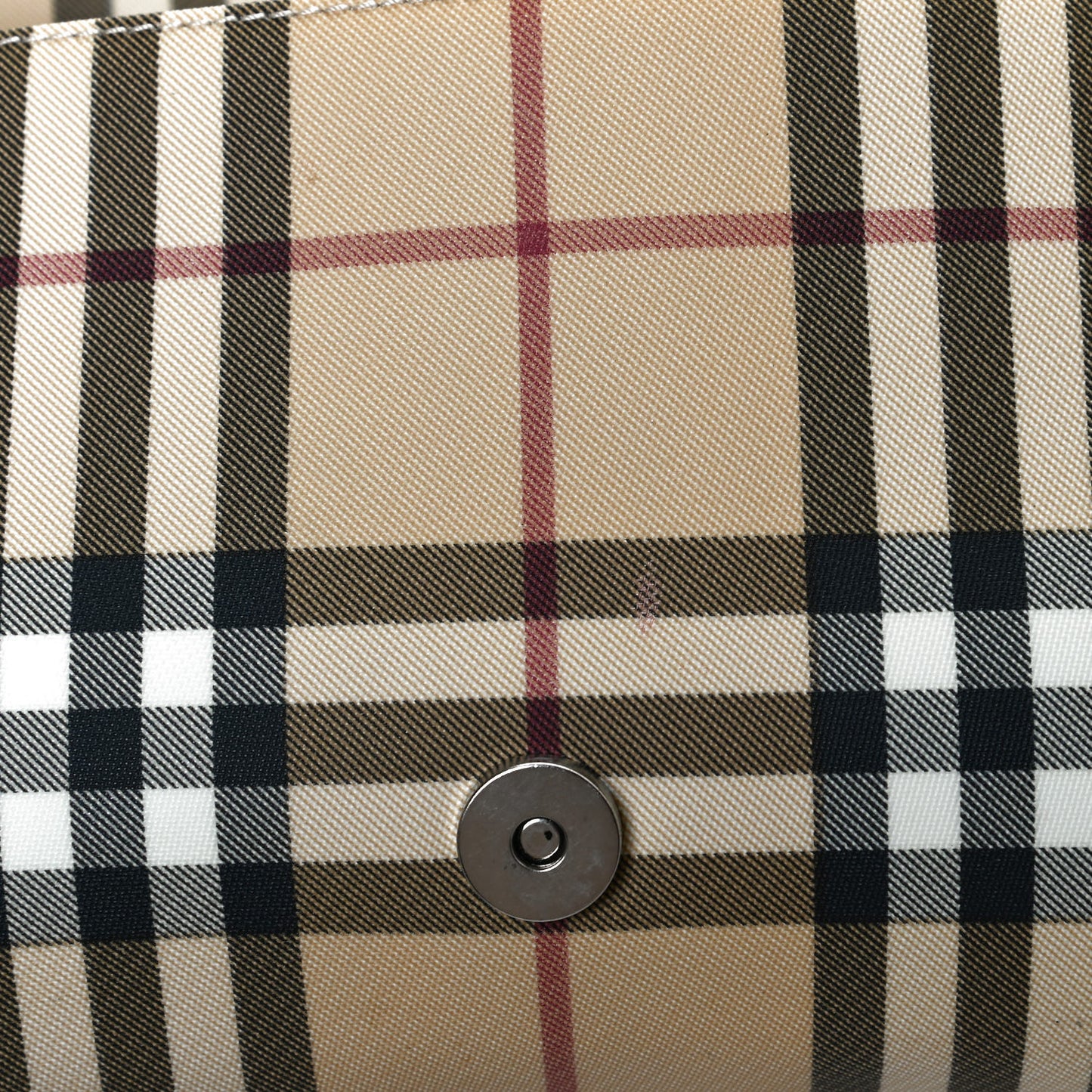 House Check Small Shoulder Bag Black