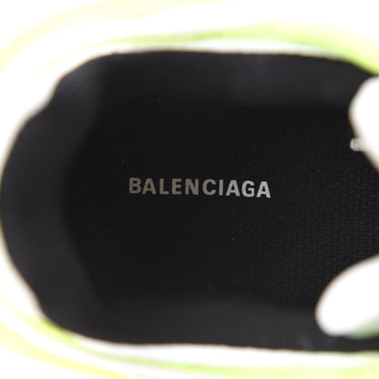Balenciaga Rubber Mesh Bi-Color Womens Track.2 Open Sneakers 37 White Fluo Yellow 7 of 7