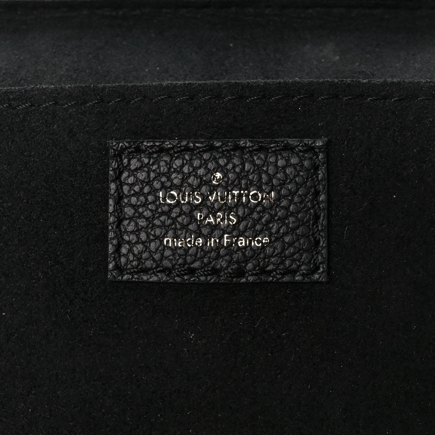 Louis Vuitton Empreinte Monogram Giant Petit Sac Plat Black 6 of 10