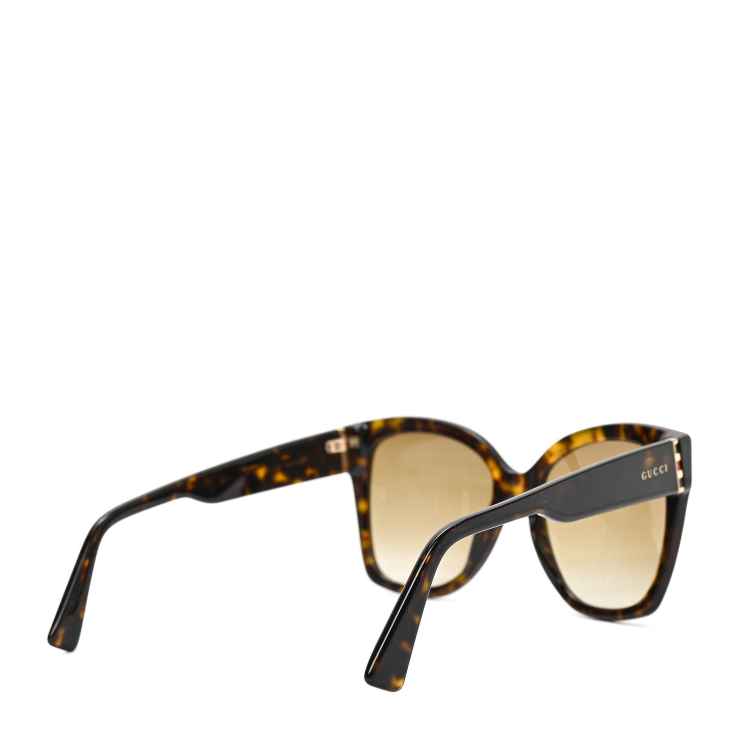 Acetate Square Frame Sunglasses GG0459S Tortoise
