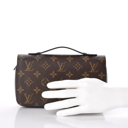 Louis Vuitton Monogram Macassar Zippy XL Wallet 2 of 7