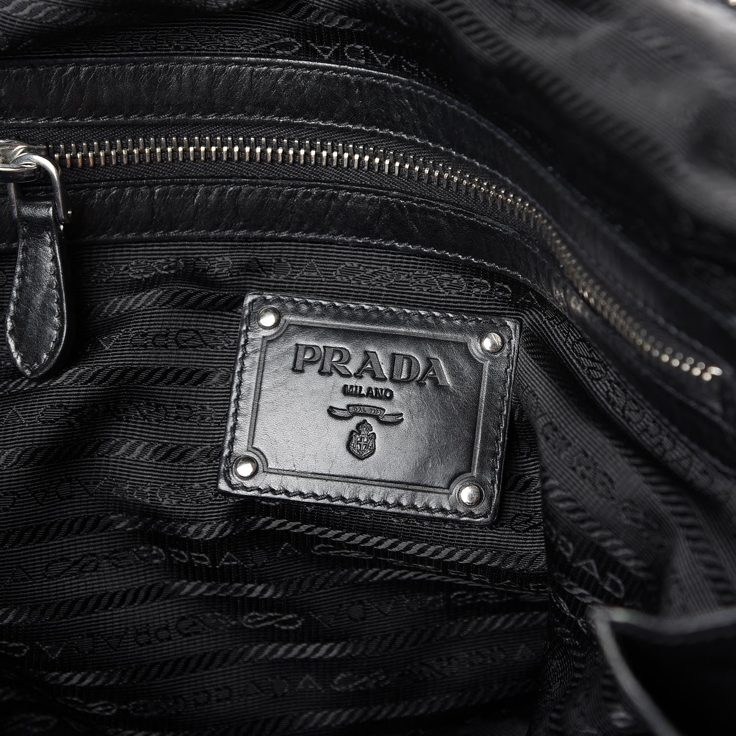Prada Nappa New Look Tote Black 5 of 11