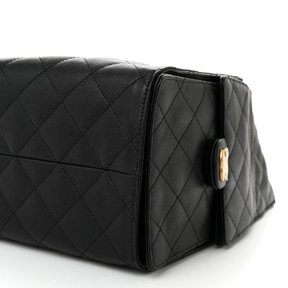 Chanel Caviar Quilted Medium Chanel 25 Handbag Black 11 of 11