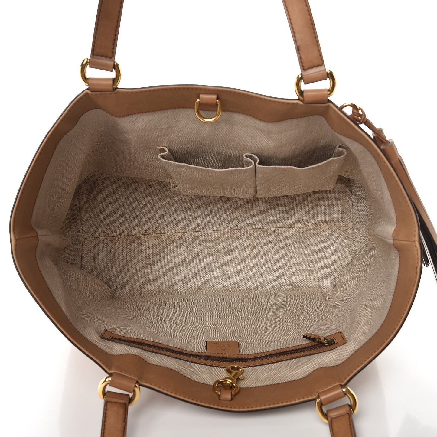 Microguccissima Large Duilio Tote Honey