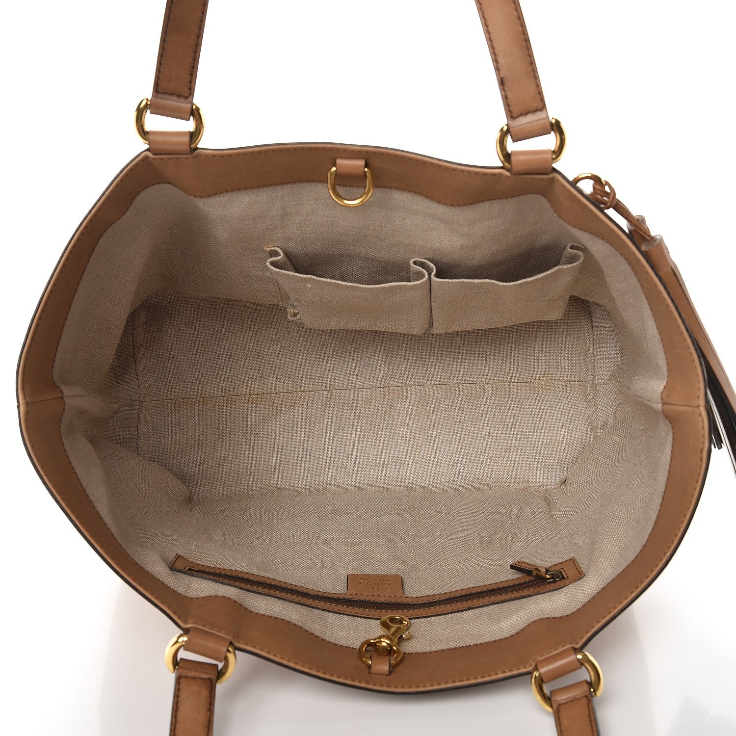 Gucci Microguccissima Large Duilio Tote Honey 5 of 13