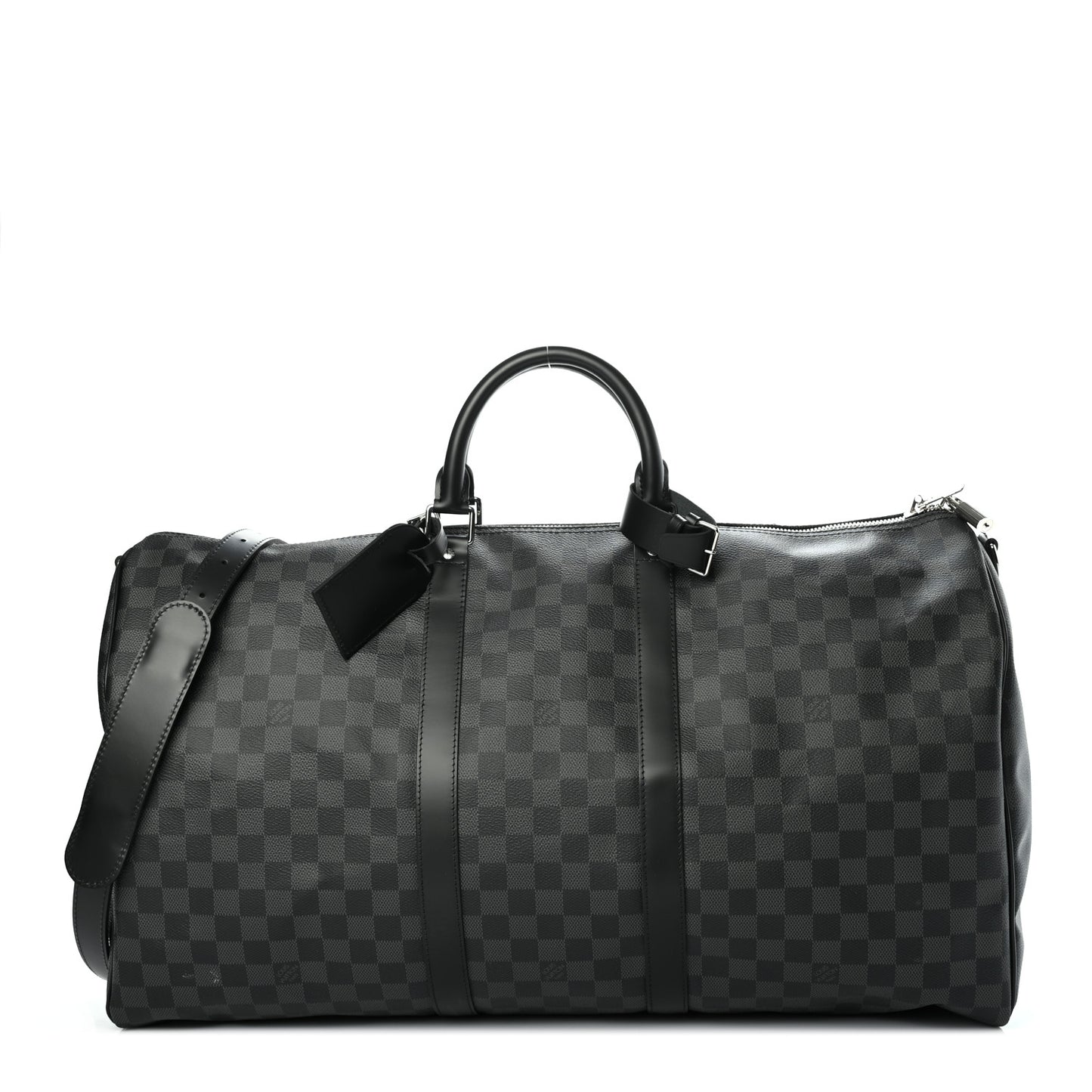 Damier Graphite Keepall Bandouliere 55