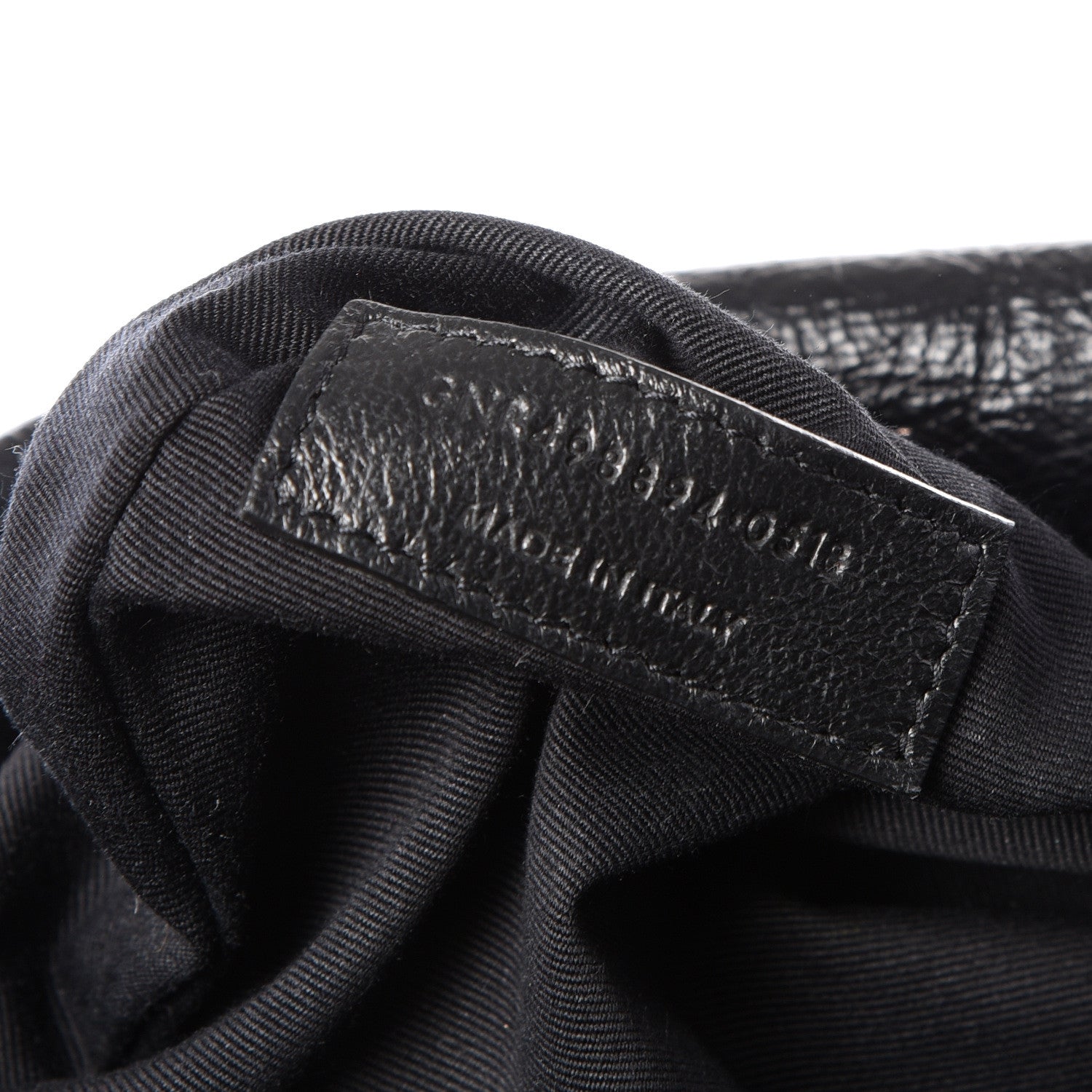Saint Laurent Crinkled Calfskin Matelasse Monogram Medium Niki Chain Satchel Black 5 of 10