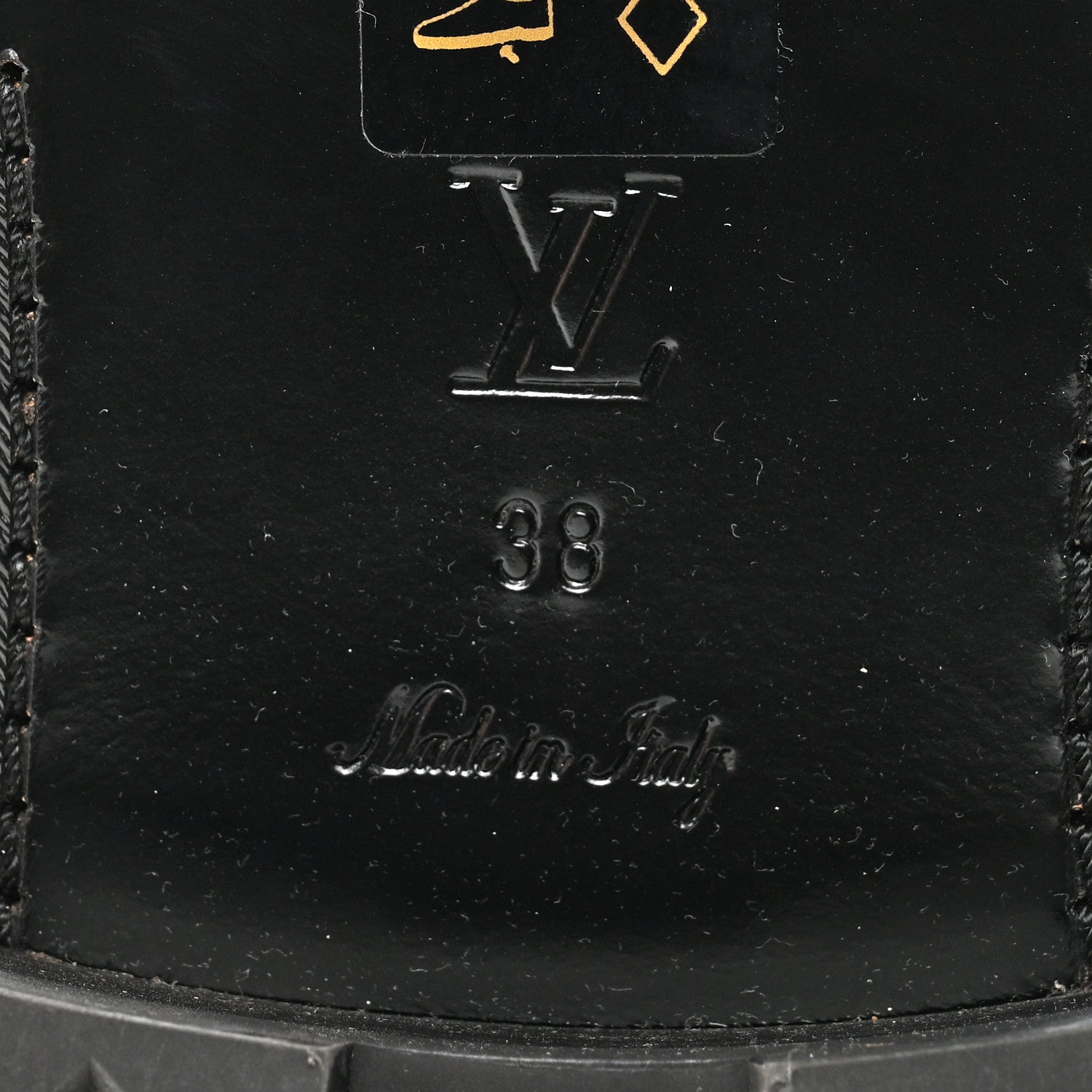 Louis Vuitton Calfskin Monogram Discovery Flat Ankle Boots 38 Black 8 of 10