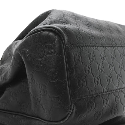 Gucci Guccissima Medium Sukey Tote Black 9 of 10