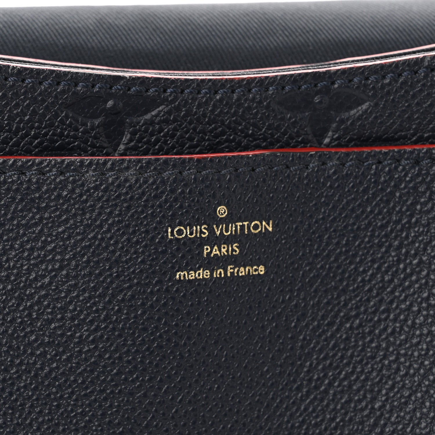 Louis Vuitton Empreinte Blanche MM Marine Rouge 6 of 9