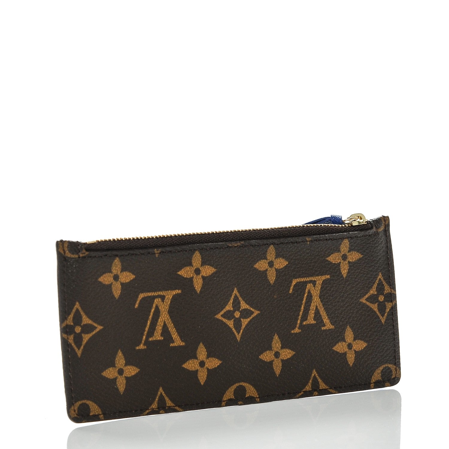 Louis Vuitton Monogram Felicie Chain Wallet Zippered Insert 3 of 6