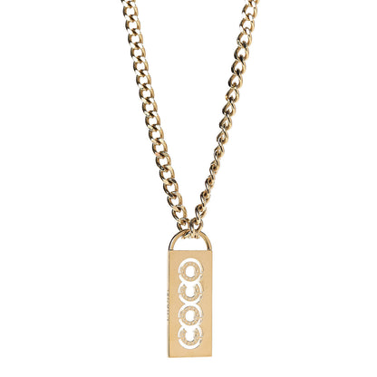 Chanel Coco Chain Necklace Gold 1 of 6