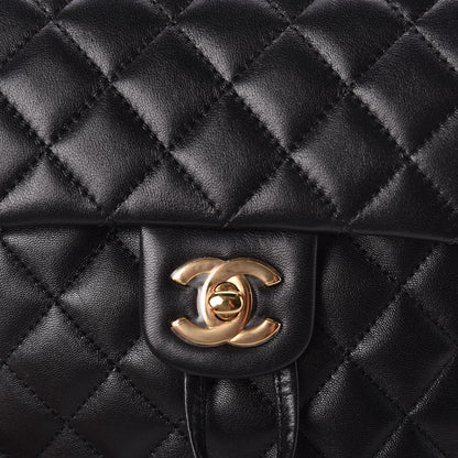 Chanel Lambskin Quilted Mini Urban Spirit Backpack Black 10 of 10
