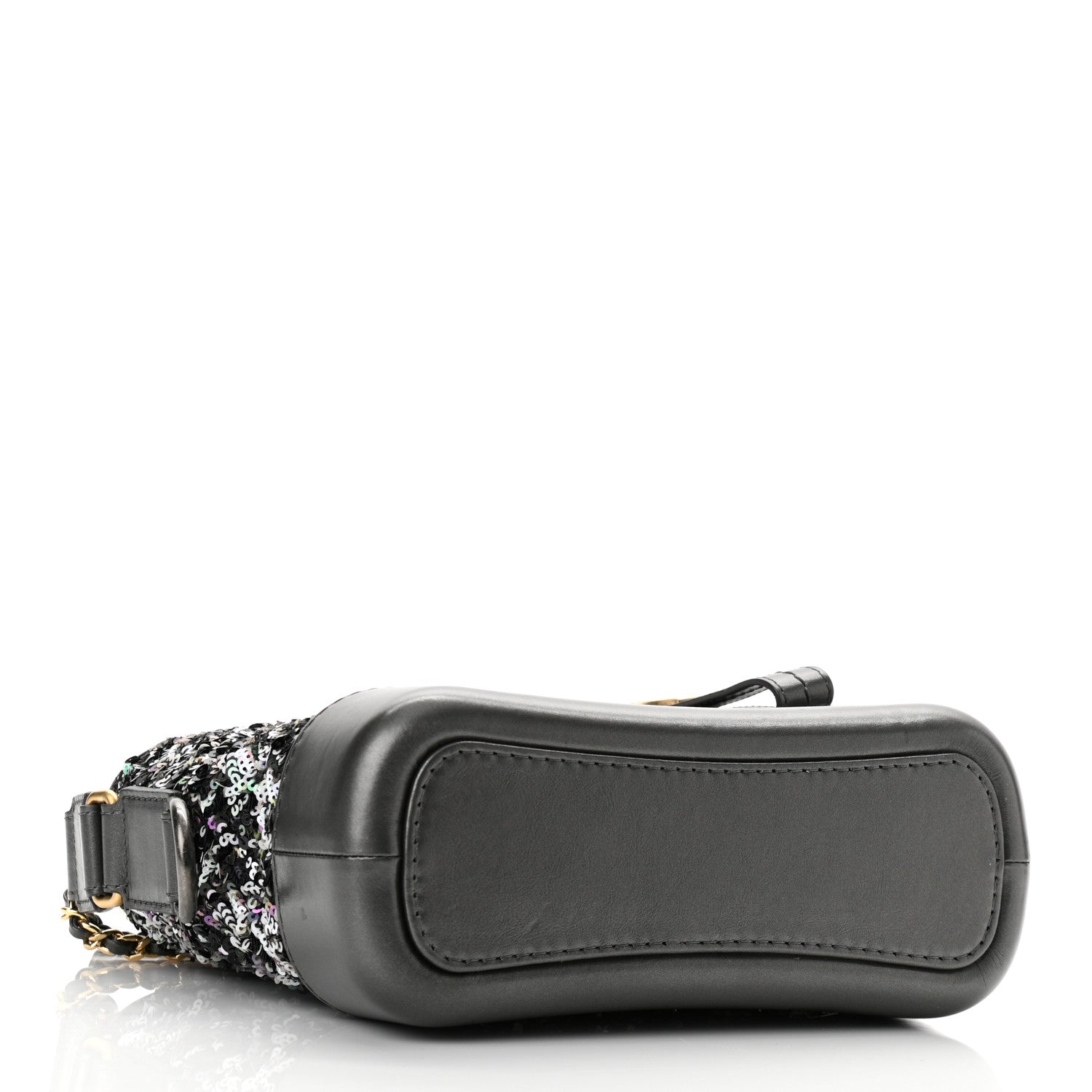 Chanel Sequin Calfskin Small Gabrielle Hobo Black 4 of 10