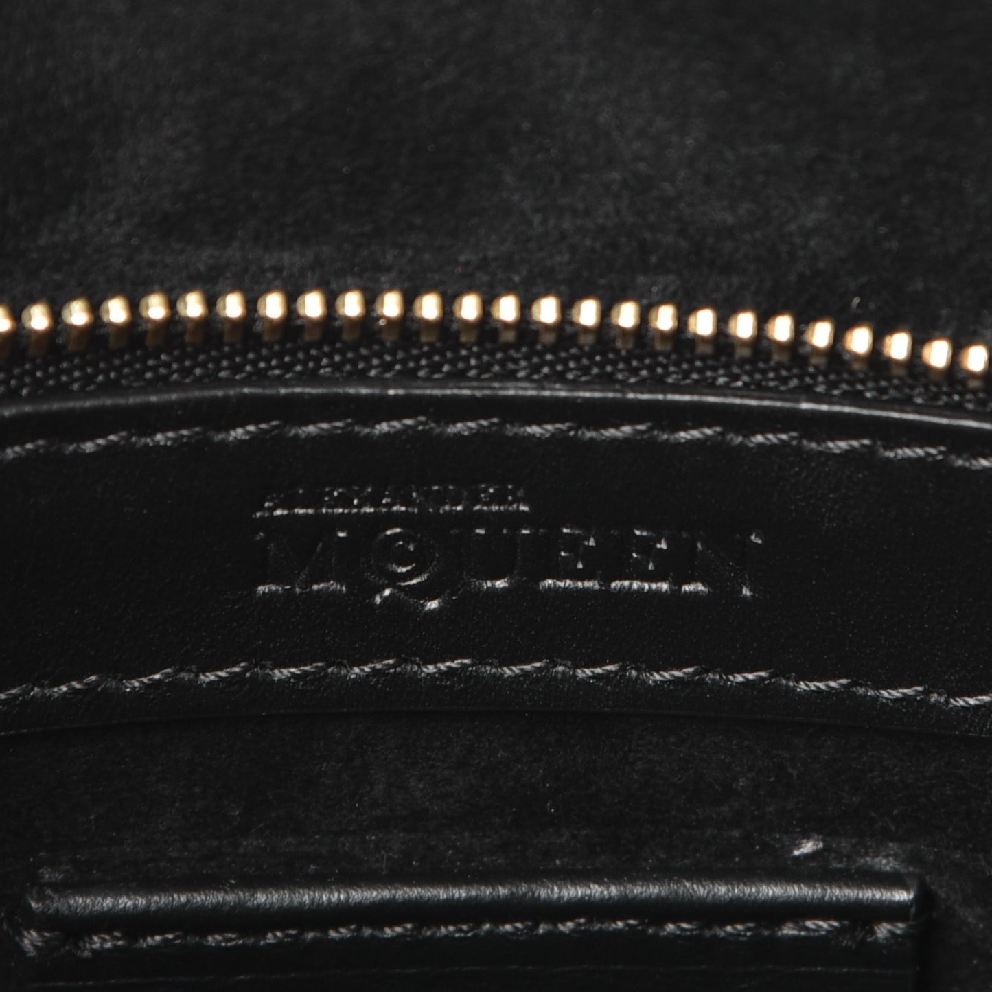 Calfskin Studded Small Heroine Black