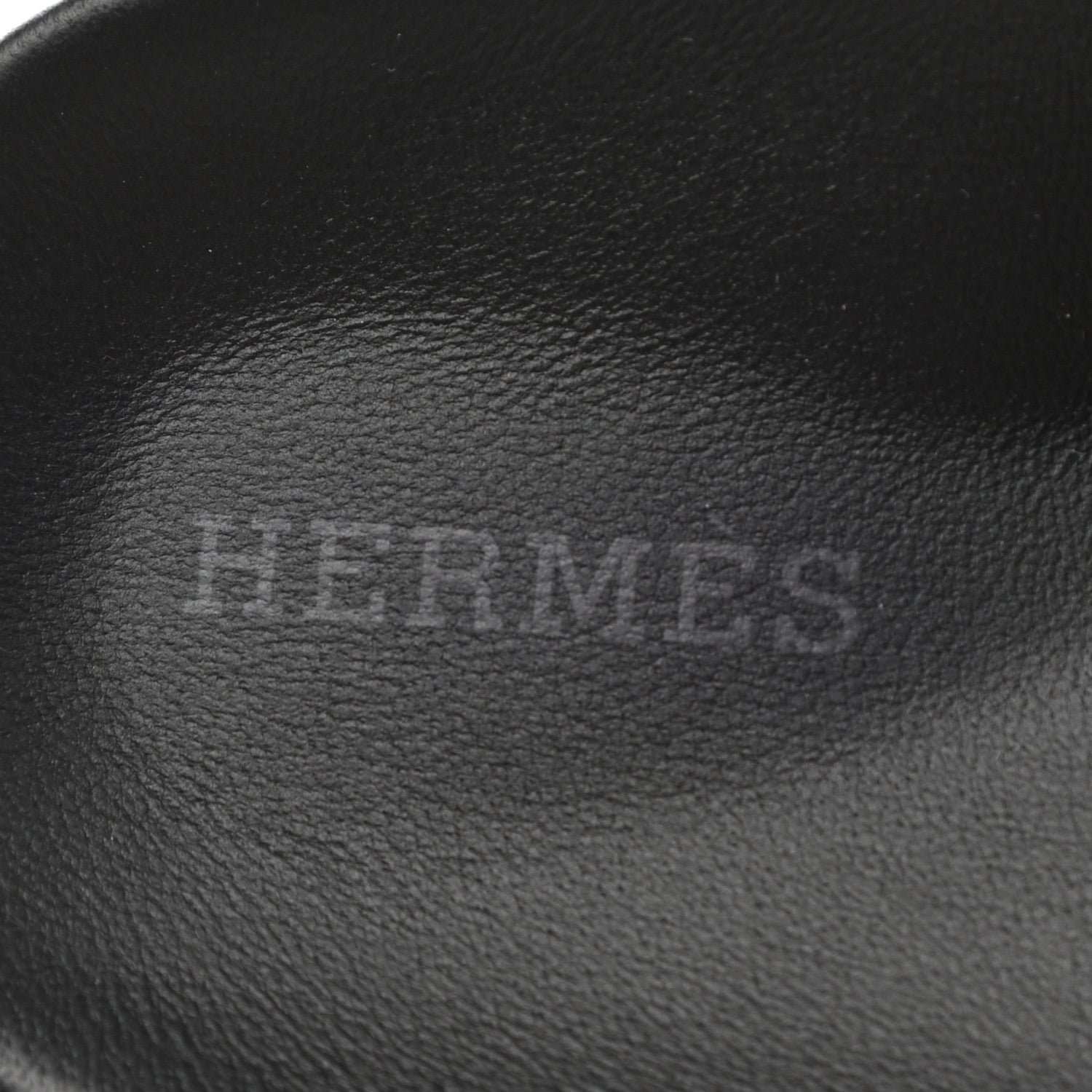 Hermes Calfskin Womens Empire Sandals 36 Black 7 of 8