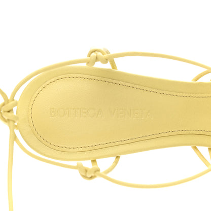 Bottega Veneta Nappa Dot Ankle Tie Sandals 37 Moon Beam 8 of 9