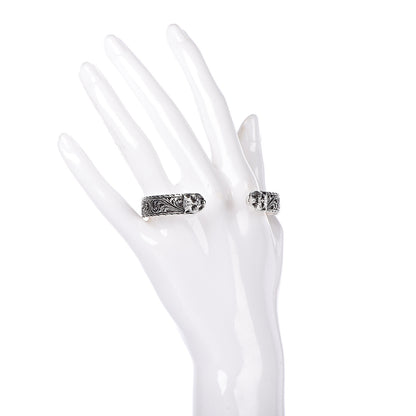 Gucci Sterling Silver Tiger Cuff Bracelet 2 of 5