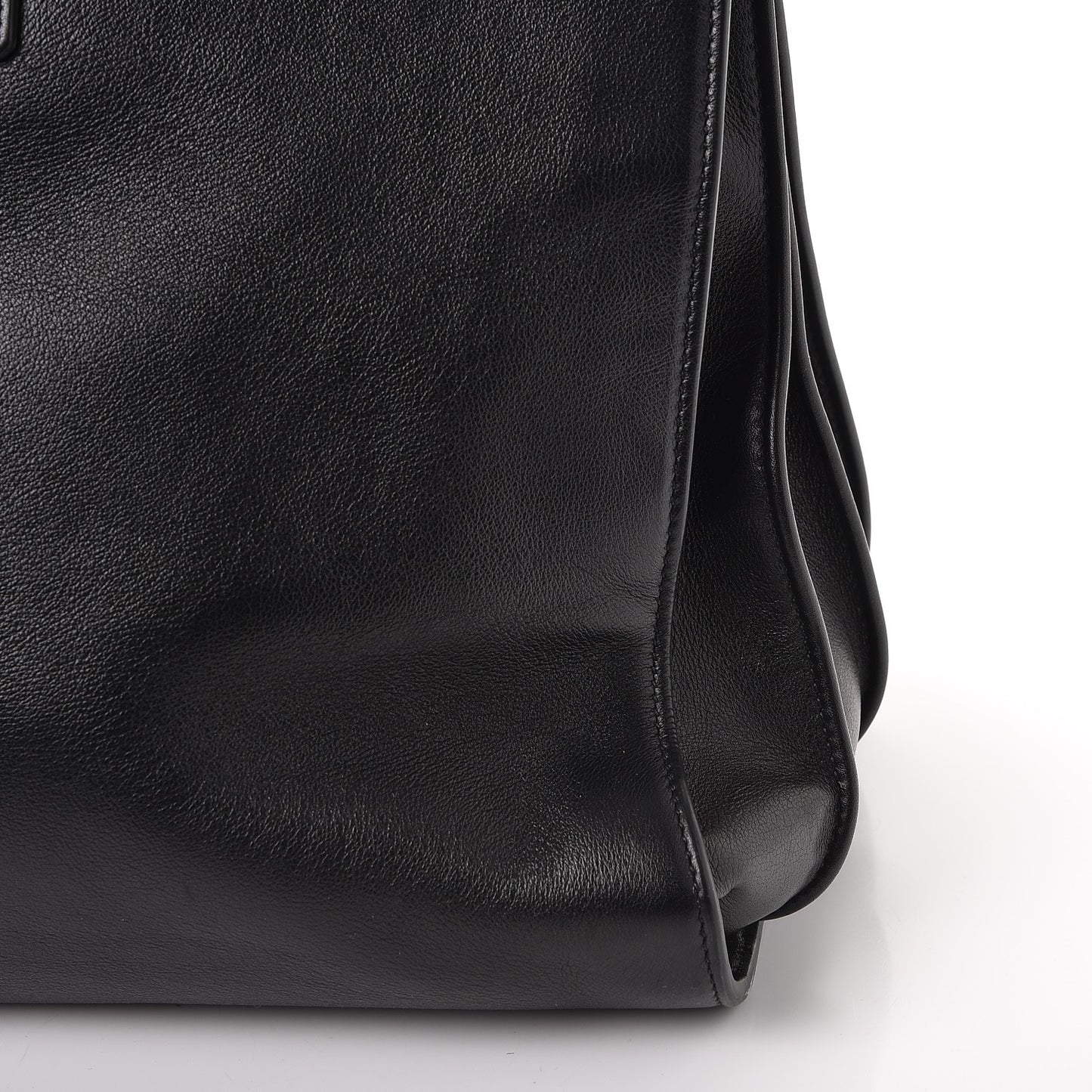 Calfskin Large Sac De Jour Carryall Black