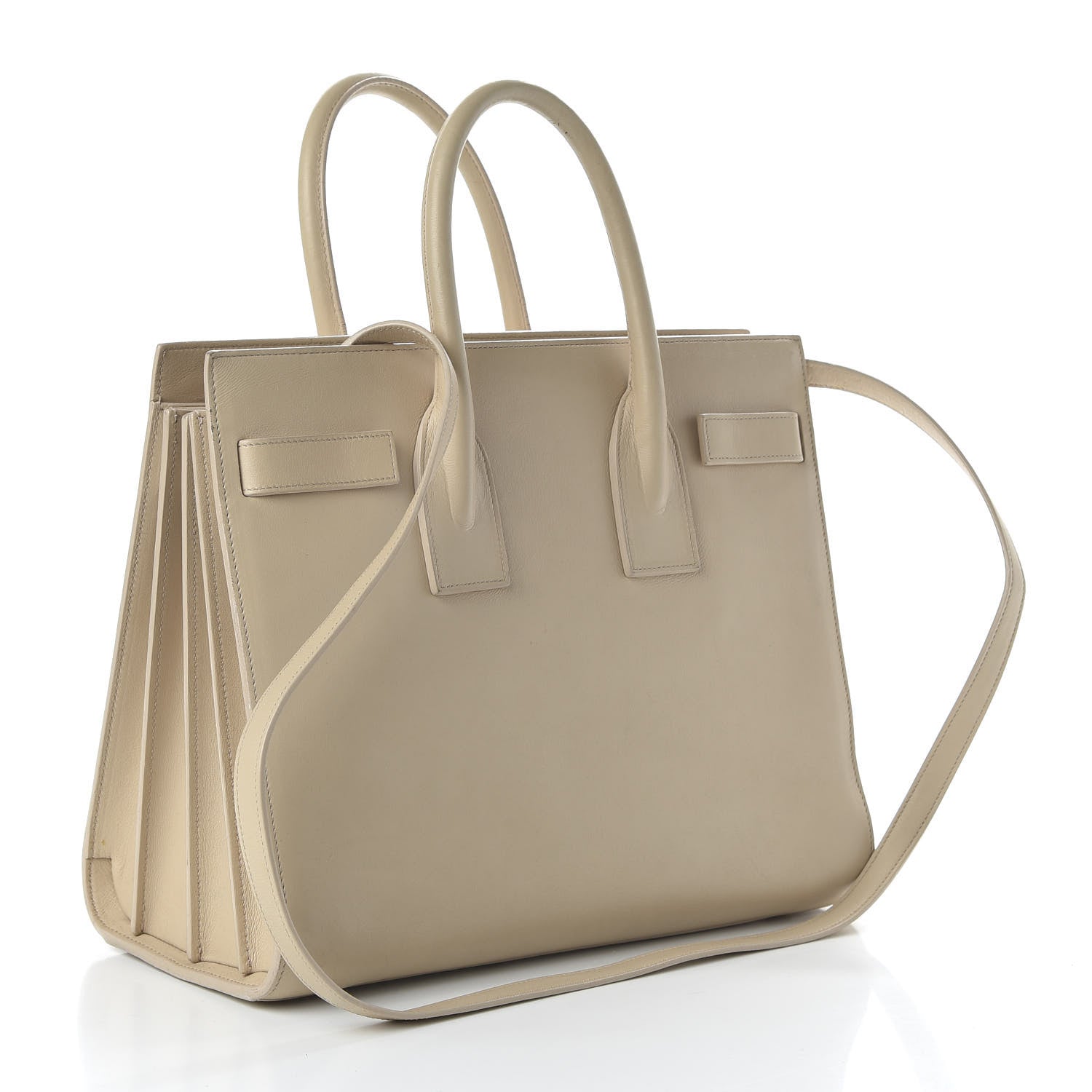Saint Laurent Calfskin Small Sac De Jour Nude Powder 3 of 12