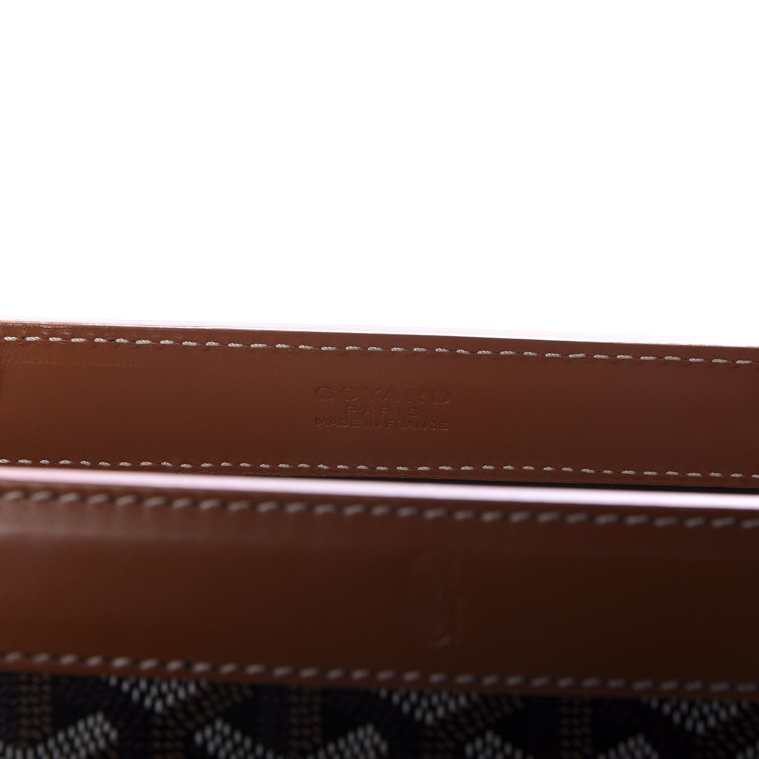 Goyard Goyardine Bellechasse PM Black Gold 6 of 10