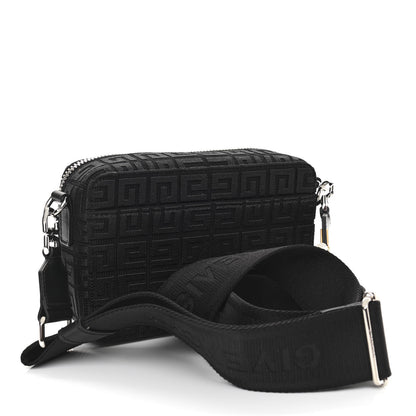 Givenchy Canvas Embroidered Antigona U 4G Camera Bag Black 3 of 10