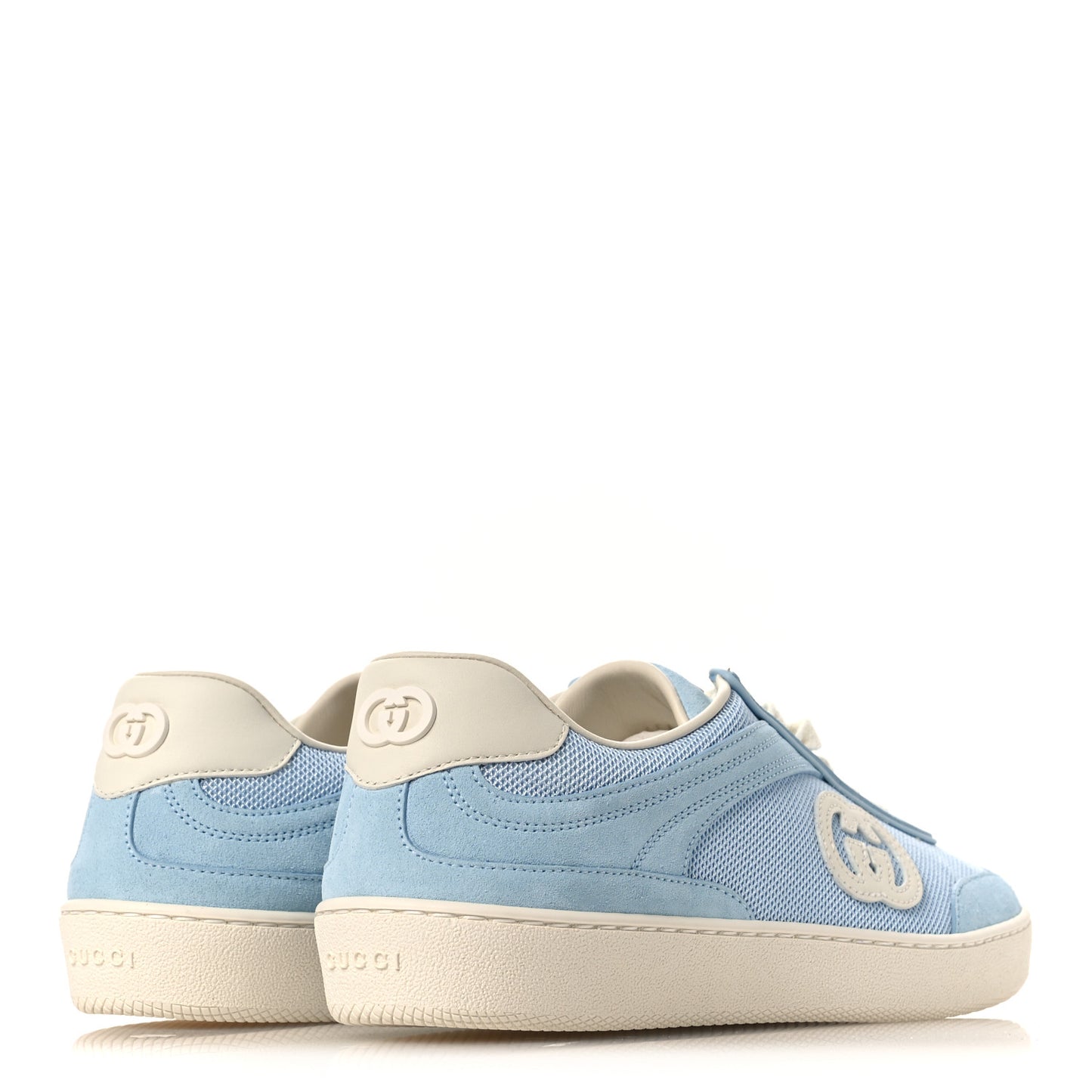 Suede Mesh Womens G75 Sneakers 37.5 Blue