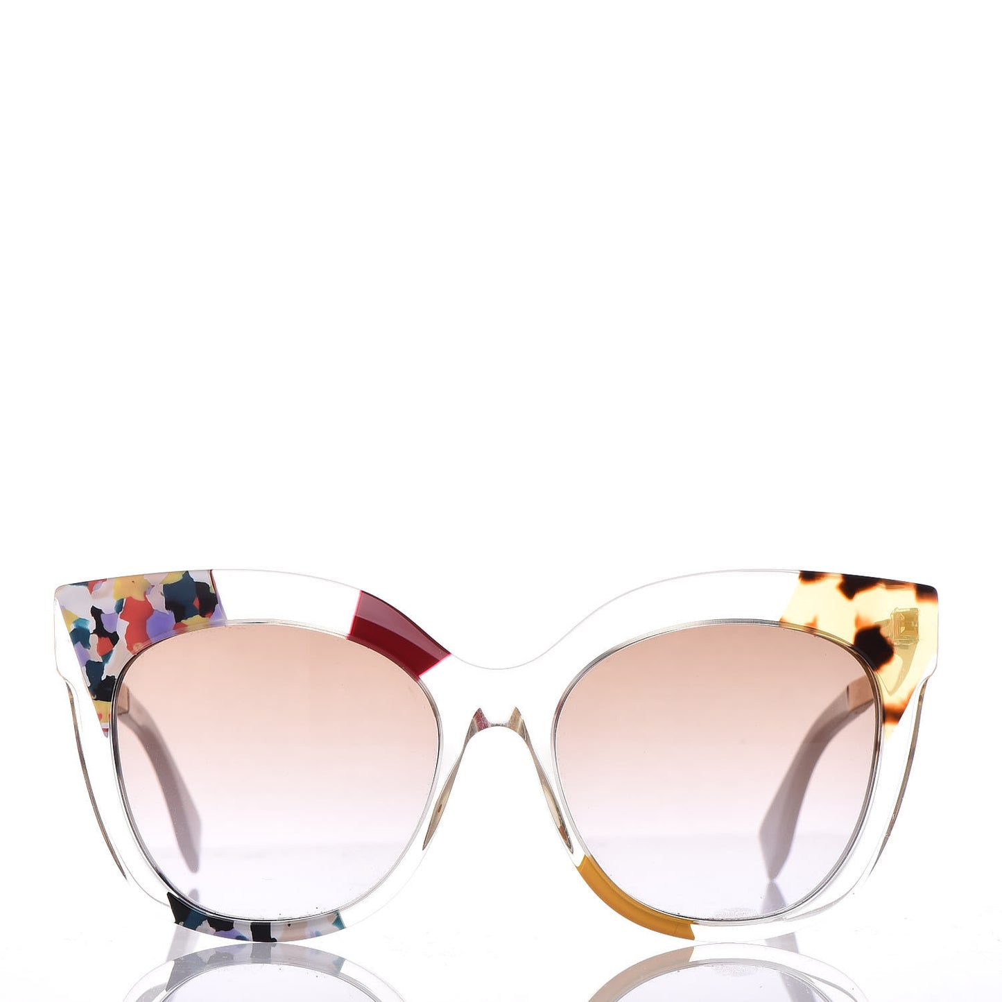 Oversized Jungle Sunglasses FF 0179/S Transparent Honey