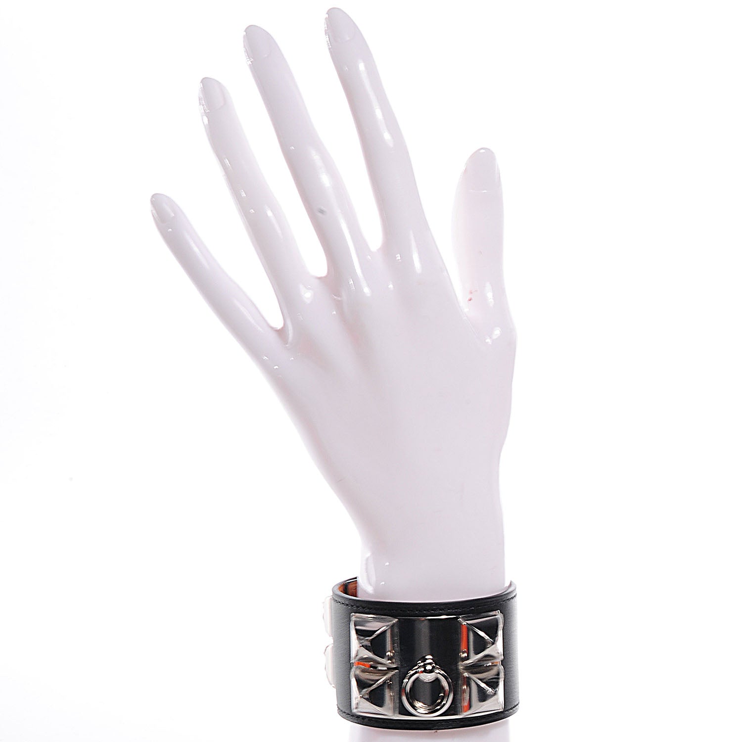 Hermes Chamonix Collier de Chien CDC Bracelet Black Small 2 of 7