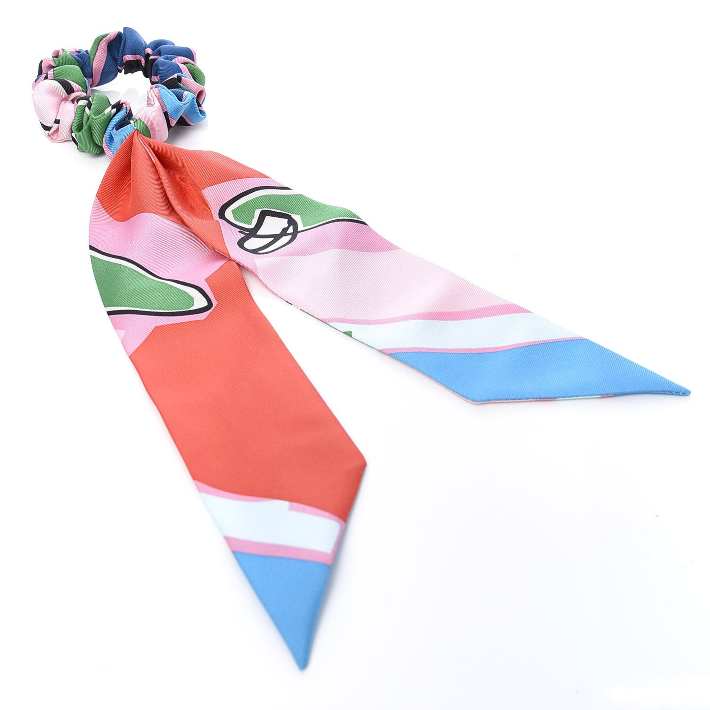 Silk Twilly Scrunchie