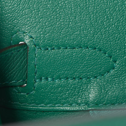Hermes Epsom Birkin 30 Vert Vertigo 21 of 32
