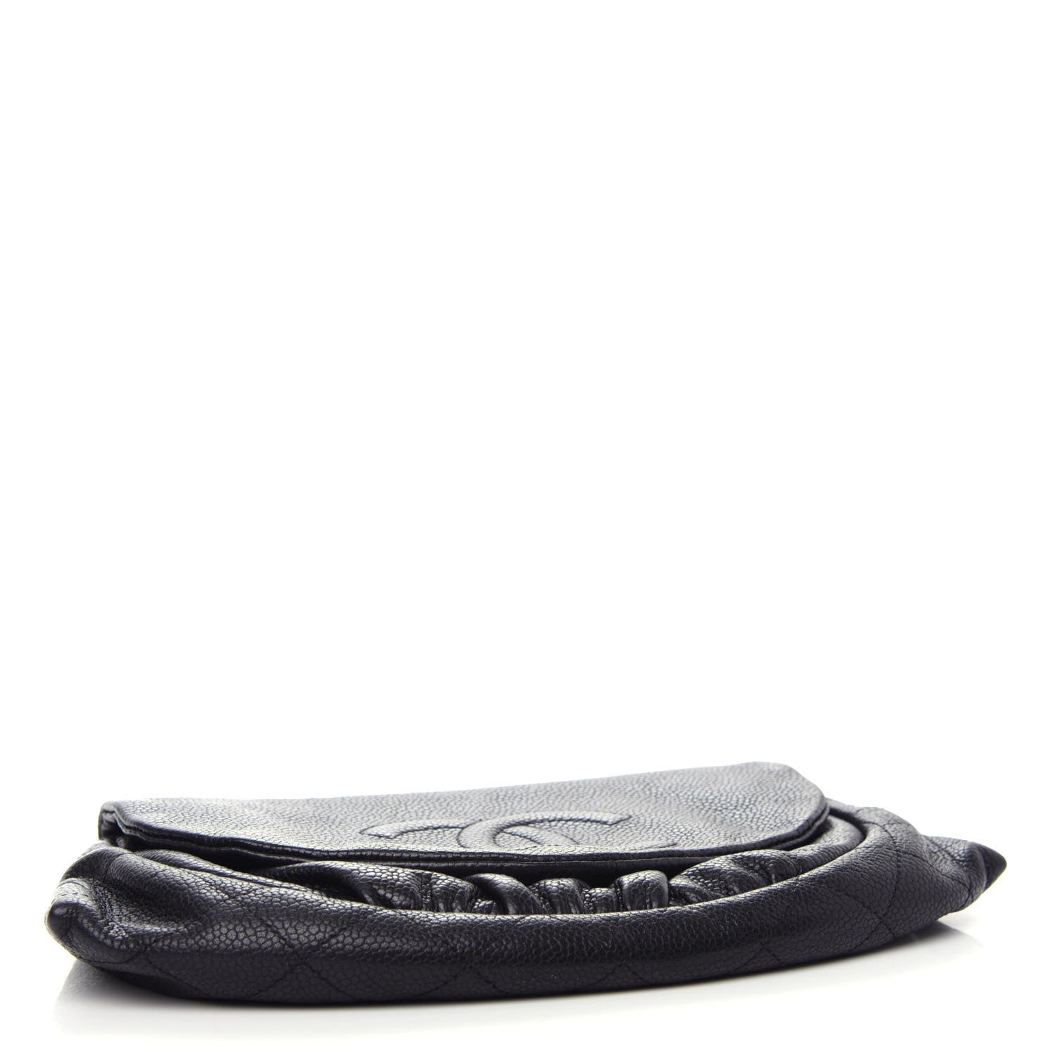 Chanel Caviar Half Moon Wallet On Chain WOC Black 4 of 12