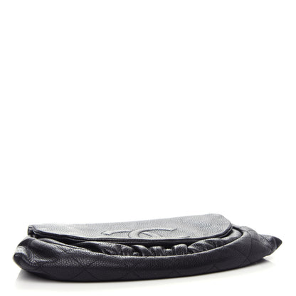 Chanel Caviar Half Moon Wallet On Chain WOC Black 4 of 12