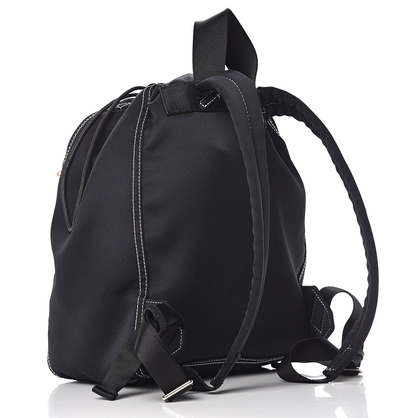 3.1 Satin Faux Pearl Eyelet Go Go Backpack Phantom Blue