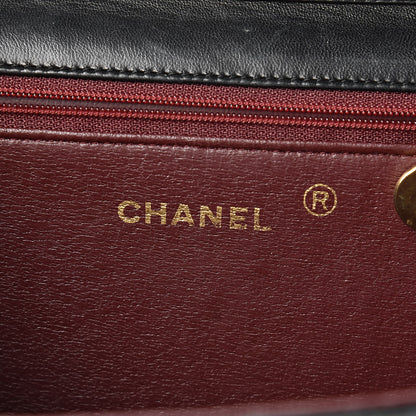 Chanel Lambskin Quilted Medium Single Flap Black 6 of 19