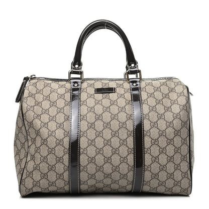 Gucci GG Plus Monogram Medium Joy Boston Dark Brown 1 of 9