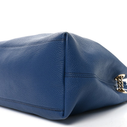Gucci Cellarius Calfskin Medium Soho Chain Shoulder Bag Caspian 10 of 10